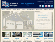 Tablet Screenshot of ebwindow.com